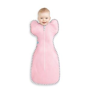 Love to dream swaddle up in size small. Pink